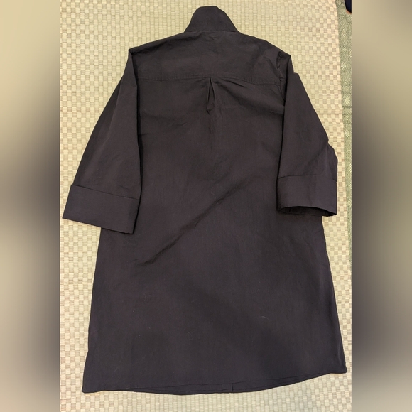 NWT Tuckernuck Charlie Shirt Dress Black Women's Size XL - Picture 2 of 6